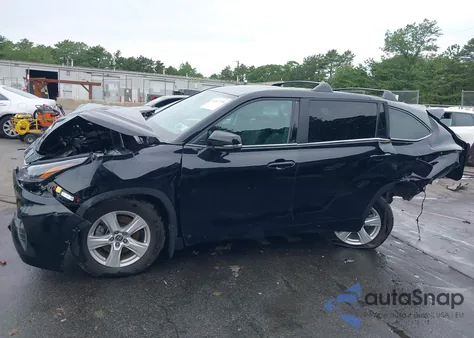 2023 Toyota Highlander Le from USA, damaged, VIN 5TDKDRBH6PS043799